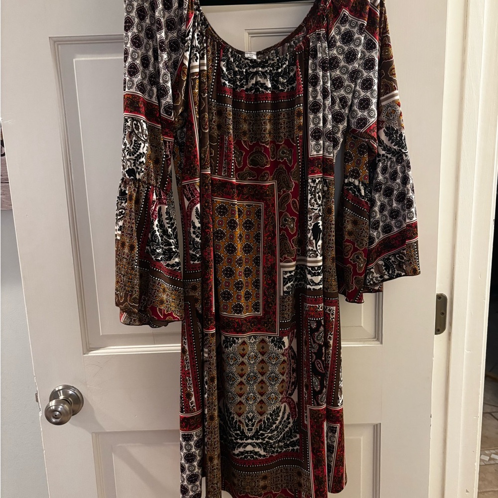 Bohemian Patchwork Dress